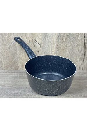 Morelli Granit 20 cm Sütlük Siyah&Beyaz