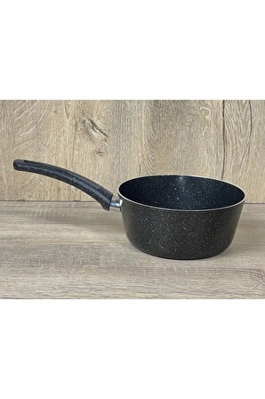 Morelli Granit 20 cm Sütlük Siyah&Beyaz