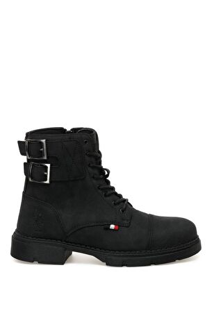 U.S Polo Assn. PETROS 2PR Erkek Bot Siyah 40-45 