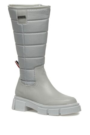 HOLITO 2PR Olive Kadın Düz Çizme