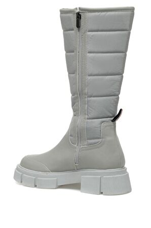 HOLITO 2PR Olive Kadın Düz Çizme