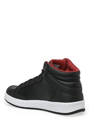 KORT PU HI  2PR Siyah Unisex High Sneaker
