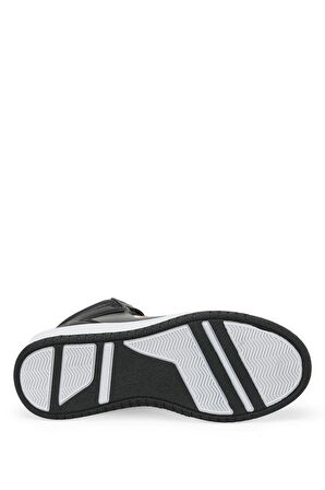 KORT PU HI  2PR Siyah Unisex High Sneaker