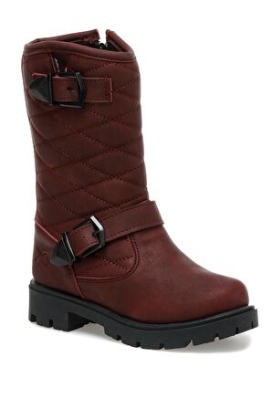 LETUNE 2PR Bordo Kız Çocuk Çizme