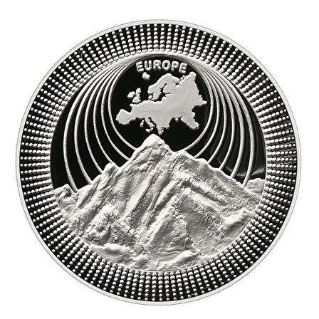 AgaKulche Continents 2021 Europe Sikke Coin