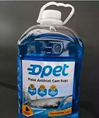 OPET KIŞLIK CAM SUYU 4.5 LT 