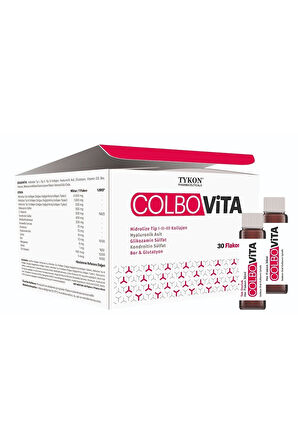Hidrolize Tip I-ıı-ııı Kollajen Ve Bor 30 Ml X 30 Flakon