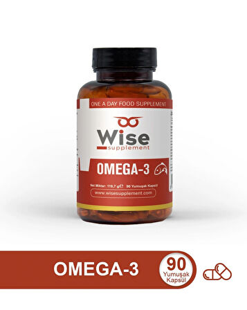 Wiselab Omega-3 1000mg 90 Yumuşak Kapsül