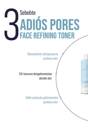Skin Sensual Adiôs Pores Face Refining Toner (glycolic Acid 5%, Salicylic Acid 0.5) Gözeneklere Elveda Tonik
