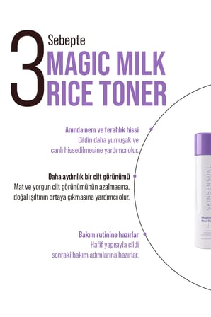 Magic Milk Rice Toner 150 ml | Nemlendirici Pirinç Toniği