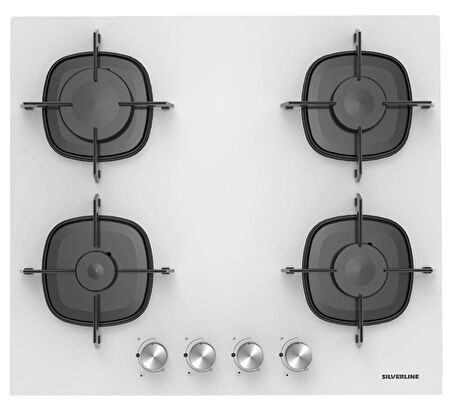 Silverline CS5623W01 Ankastre Ocak Beyaz