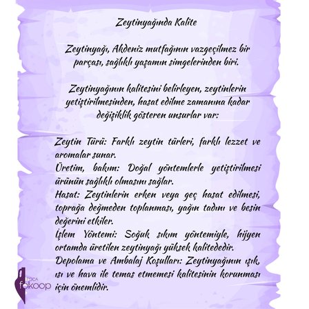 ESKİDEN NATUREL SIZMA SOĞUK SIKIM OLGUN HASAT ZEYTİNYAĞI 5LİTRE