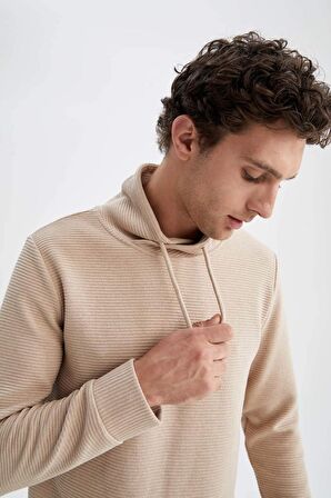 Regular Fit Sal Yaka Sweatshirt