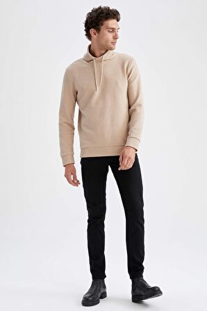 Regular Fit Sal Yaka Sweatshirt
