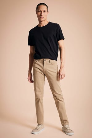 DeFacto Ekstra Slim Fit Chino Kanvas Pantolon R0298AZ23SPBG220