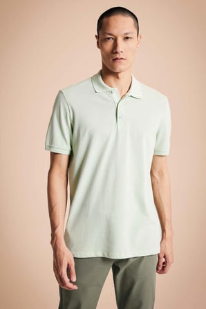 Regular Fit Polo %100 Pamuk Tisört
