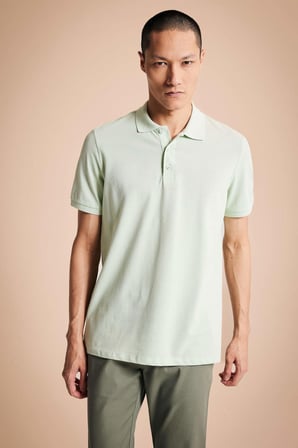 Regular Fit Polo %100 Pamuk Tisört