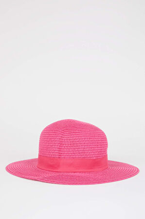 Kız Çocuk Hasır Şapka