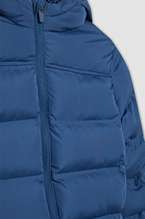 DeFacto Erkek Çocuk Su İtici Kapüşonlu Şişme Mont A2246A823WNIN232