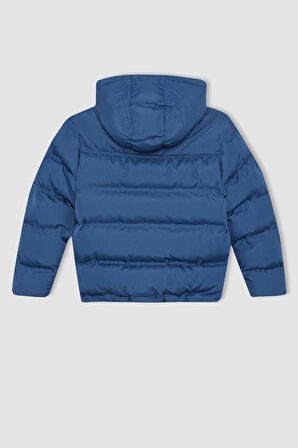 DeFacto Erkek Çocuk Su İtici Kapüşonlu Şişme Mont A2246A823WNIN232