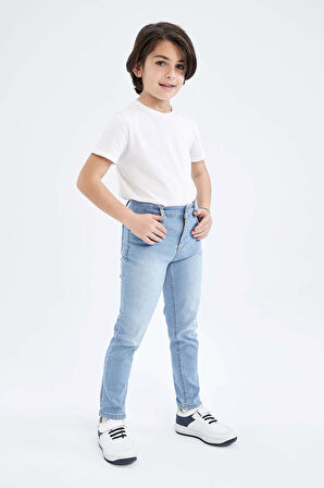 DeFacto Erkek Çocuk Slim Fit Jean Pantolon Z9186A623SPNM39