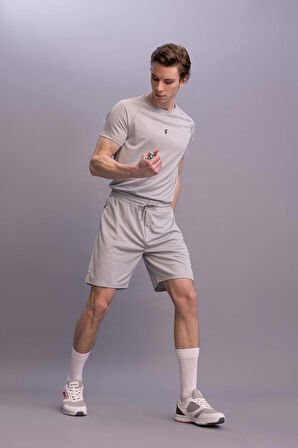 DeFactoFit Slim Fit Dar Kesim Sporcu Standart Paça Şort V3030AZ23SPGR91
