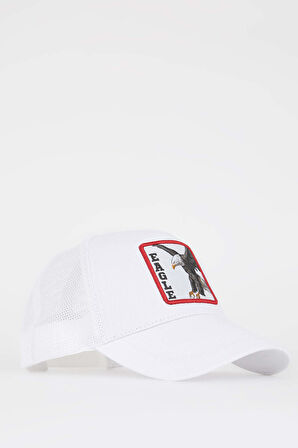 Erkek Nakisli Pamuklu Cap Sapka