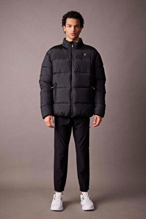 DeFactoFit Su İtici Oversize Fit Şişme Mont Y7376AZ23WNBK27
