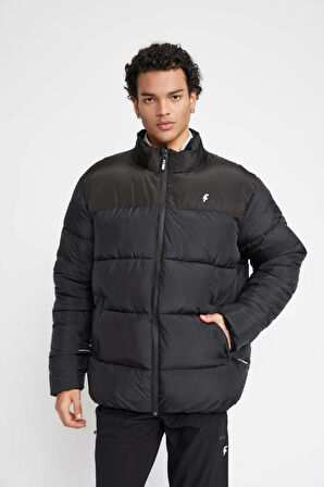 DeFactoFit Su İtici Oversize Fit Şişme Mont Y7376AZ23WNBK27