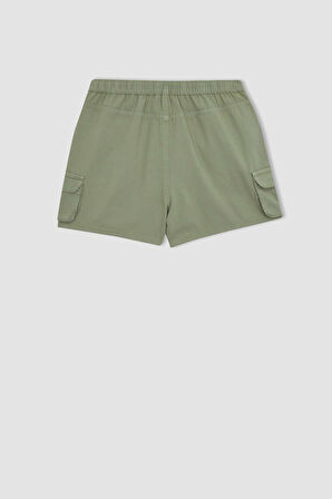 DeFacto Coool Regular Fit Normal Bel Gabardin %100 Pamuk Şort A3688AX23SMGN497