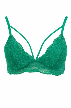 DeFacto Fall in Love Dantelli Pedli Triangle Bralet R6569AZ23SPGN232