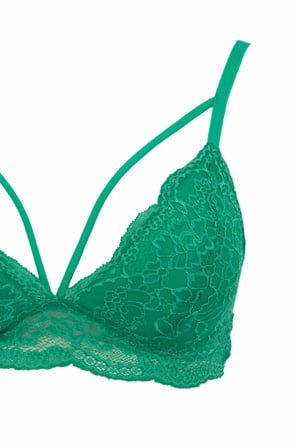 DeFacto Fall in Love Dantelli Pedli Triangle Bralet R6569AZ23SPGN232