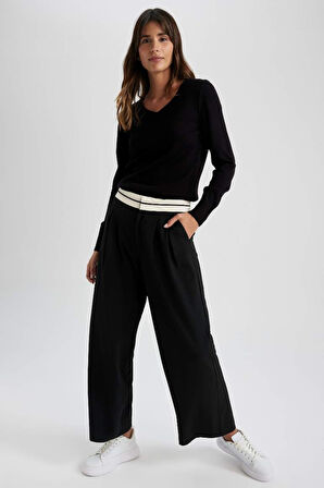 Regular Fit V Yaka Kazak