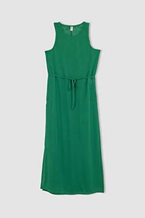 DeFacto Örgü Görünümlü Plaj Elbisesi-Fall in Love X7525AZ23SMGN232