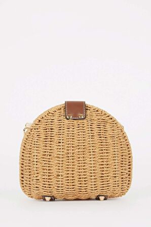 Kadın Hasır Çapraz Çanta