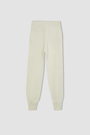 DeFacto Jogger Triko Pantolon Cepli Basic Düz Beli Lastik Bağcıklı R1701AZ23AUER98