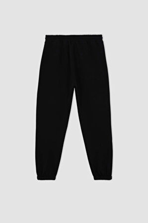 DeFacto Regular Fit Jogger Eşofman Altı Fermuar Cepli Lastikli Paça Y5511AZ23AUBK81