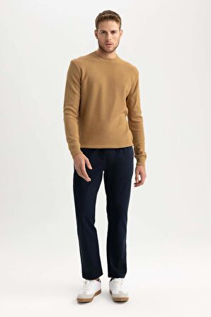 DeFacto Jogger Düz Paça Polar Pantolon A8036AX23AUNV64