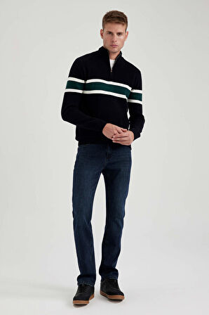 DeFacto Standart Fit Balıkçı Yaka Kazak Y4193AZ23WNNV163