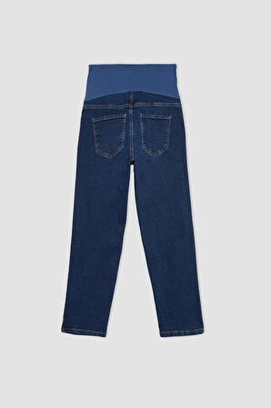 Regular Fit Normal Kalıp Normal Bel Normal Paça Jean Hamile Pantolon