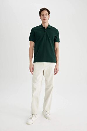 DeFacto Relax Fit Rahat Kesim Yazlık Pantolon Keten Karışımlı Cepli Düz Paça B4532AX24SPBG650