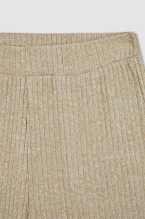 DeFacto Fitilli Kaşkorse Pantolon Flayer Fit Beli Lastikli Düz Paça B2206AX23AUBG303