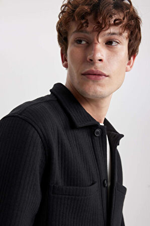 DeFacto Regular Fit Uzun Kollu Gömlek Y4189AZ23AUBK81