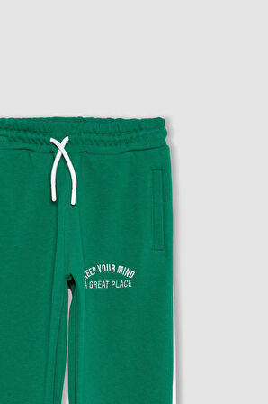 DeFacto Erkek Çocuk Kalın Baskılı Eşofman Altı B2951A823WNGN1045