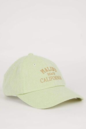 Kadın Gabardin Cap Şapka