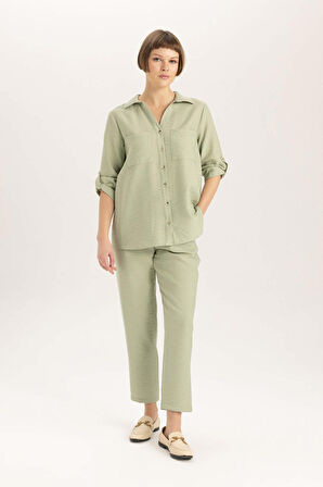 DeFacto Regular Fit Uzun Kollu Gömlek M9407AZ24SPGN1172