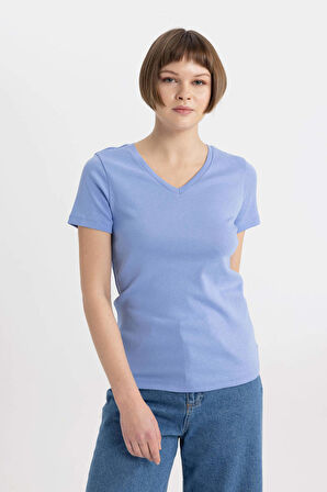 DeFacto Oversize Geniş Kalıp Poplin Uzun Kollu Gömlek T8735AZ24SPBE196