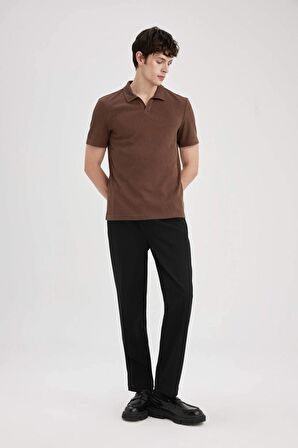 DeFacto Slim Fit Dar Kesim Kısa Kollu Polo Tişört W9274AZ24SMBN320