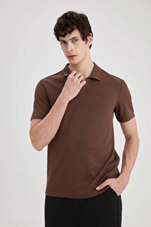 DeFacto Slim Fit Dar Kesim Kısa Kollu Polo Tişört W9274AZ24SMBN320