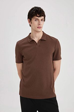 DeFacto Slim Fit Dar Kesim Kısa Kollu Polo Tişört W9274AZ24SMBN320
